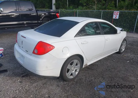 2010 Pontiac G6 z USA, uszkodzony, nr VIN 1G2ZA5E09A4125667